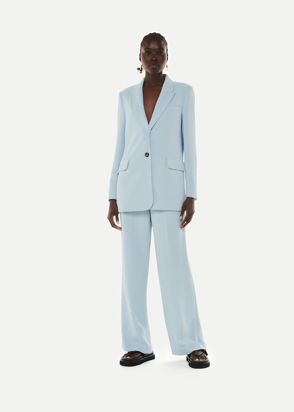 CREPE BOYFRIEND BLAZER CREPE BOYFRIEND BLAZER