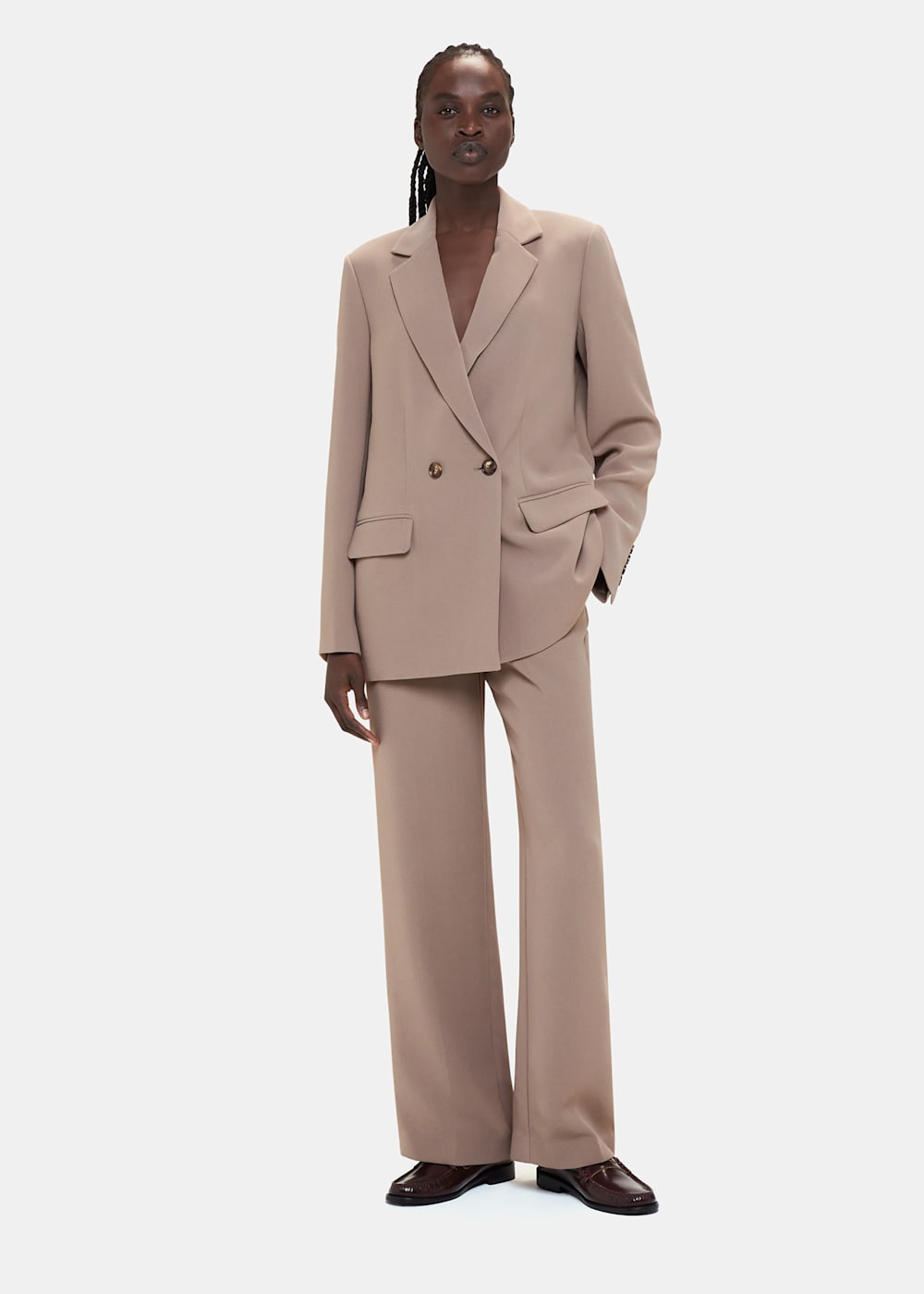 Double breasted blazer suit store
