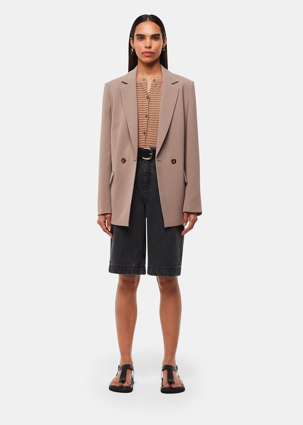 Whistles double breasted blazer 2025