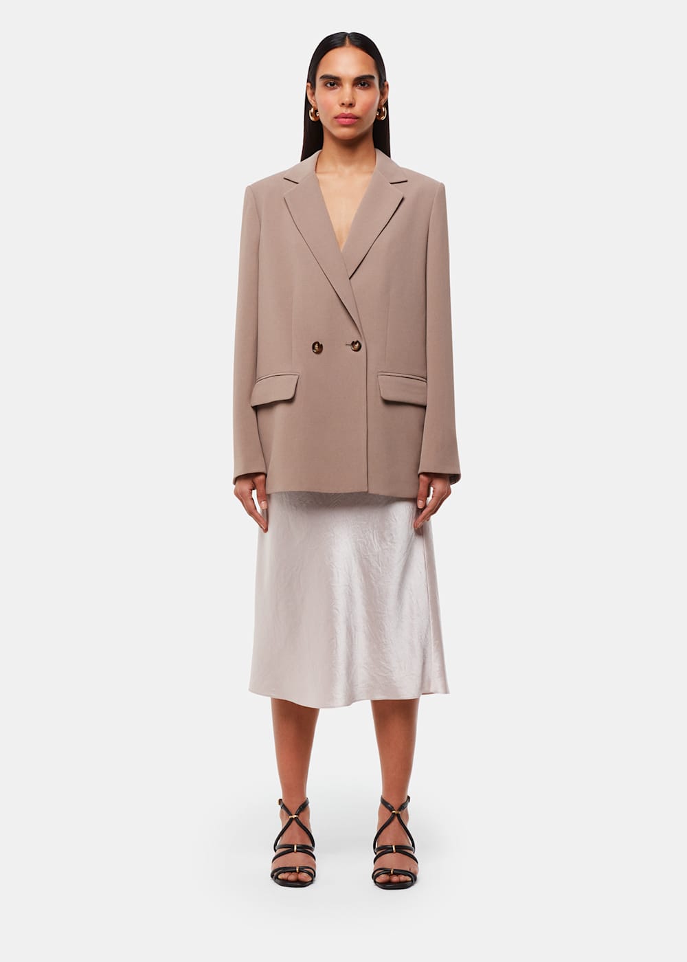Whistles double breasted blazer online