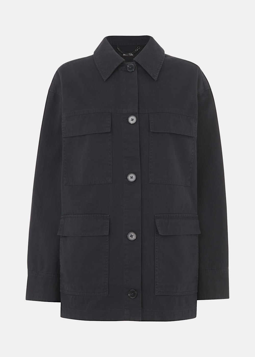 Whistles megan parka navy 2025