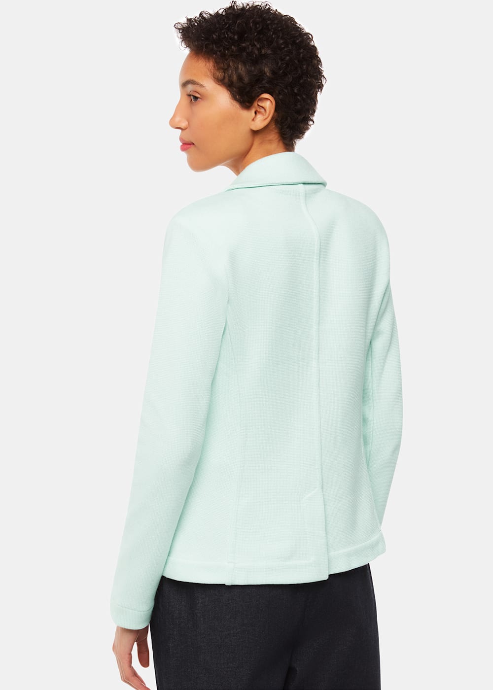 Mint Slim Jersey Jacket WHISTLES Whistles UK