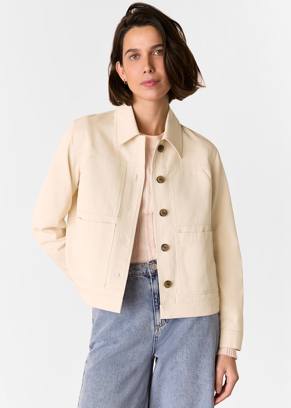 Whistles Mia Pocket Detail Jacket Whistles Mia Pocket Detail Jacket