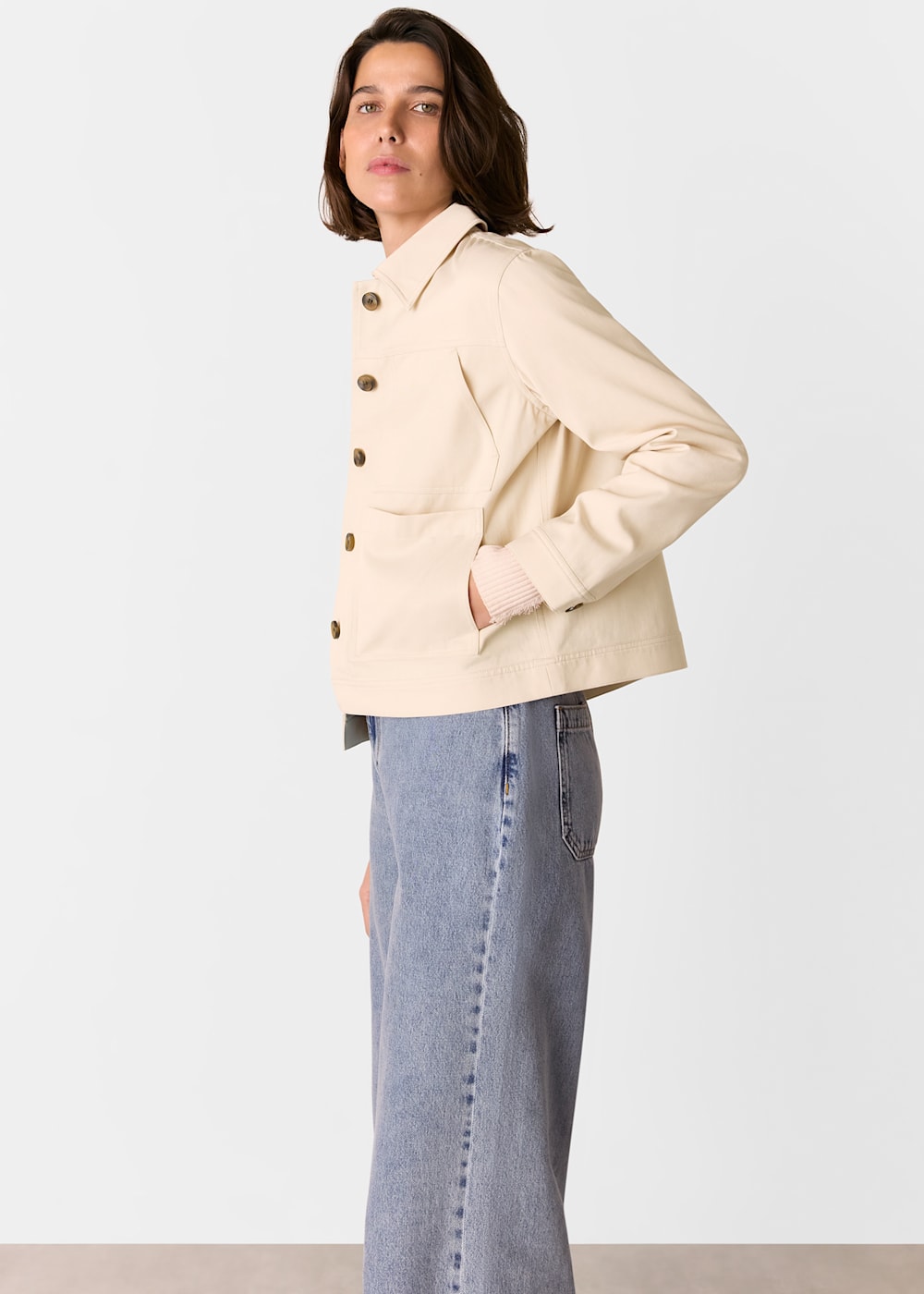 Whistles Mia Pocket Detail Jacket Whistles Mia Pocket Detail Jacket