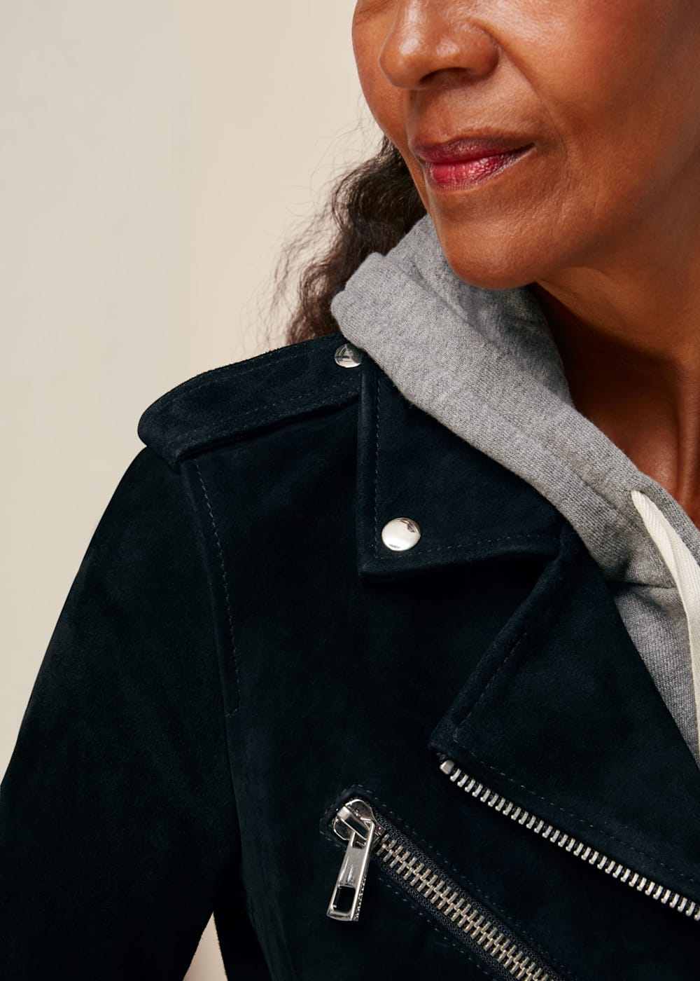 The row suede jacket deals