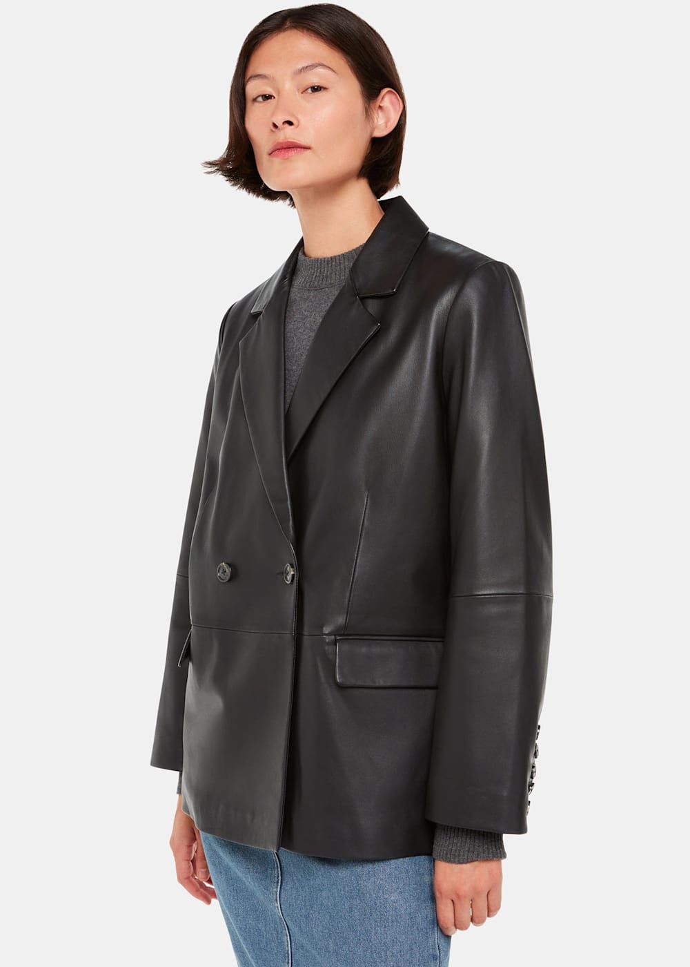 Whistles black blazer online