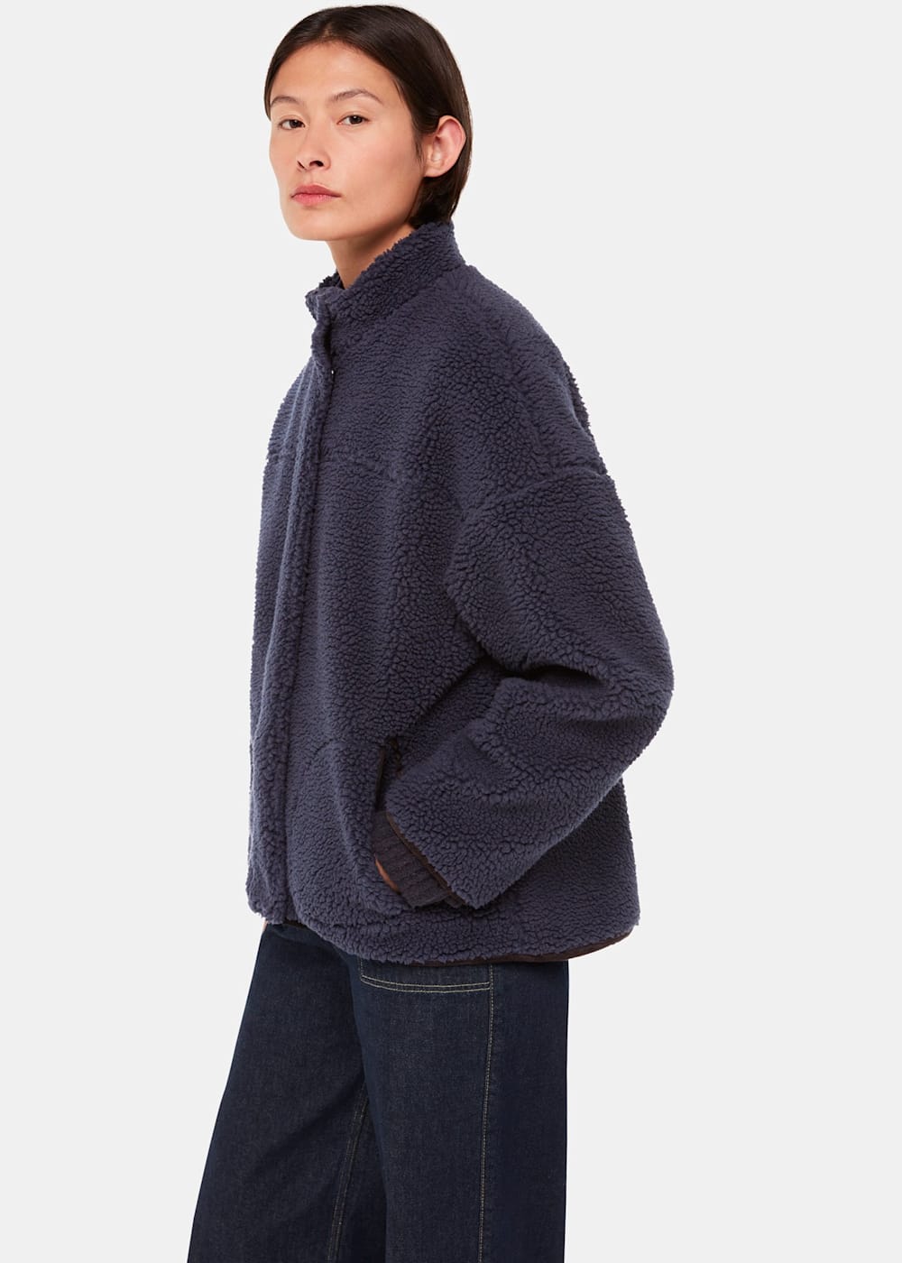 Teddy faux fur bomber sales