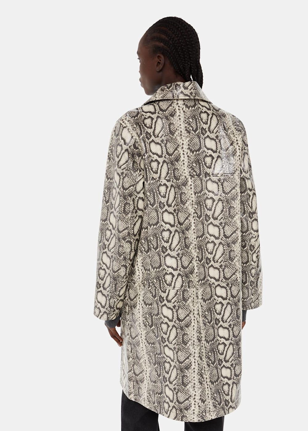 Snake skin coats 2025