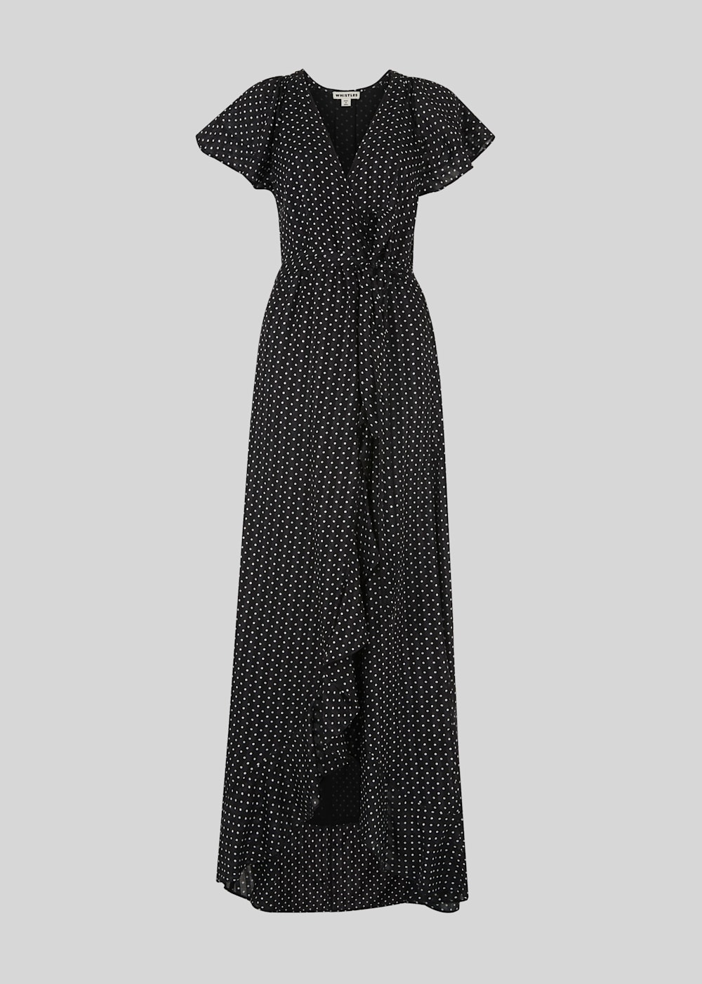 Black and white polka dot sundress online