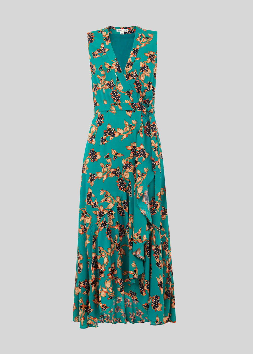 Whistles daisy chain wrap dress 2025