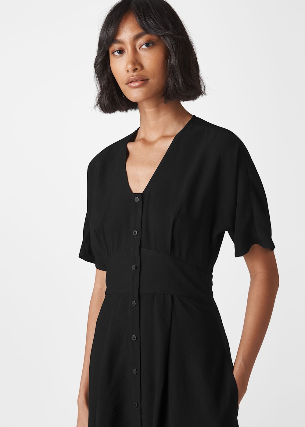 Whistles naya button dress shop