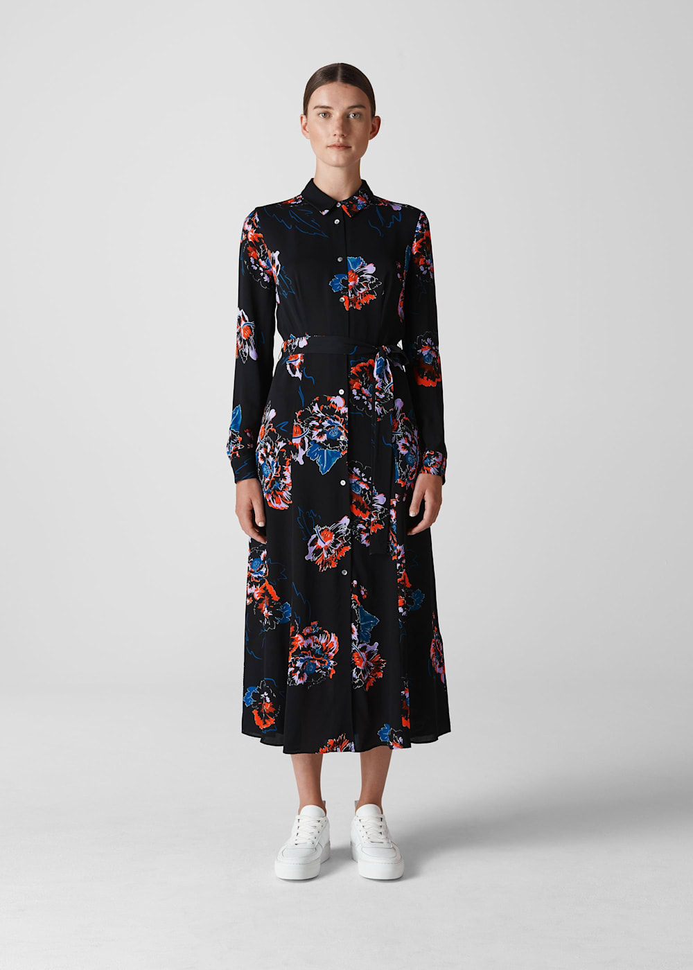 Freya print shirt dress deals
