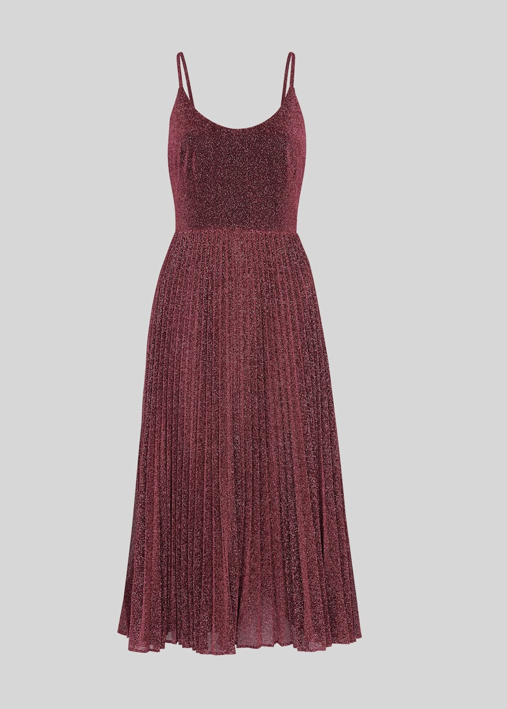 Whistles regina sparkle pleated dress shop