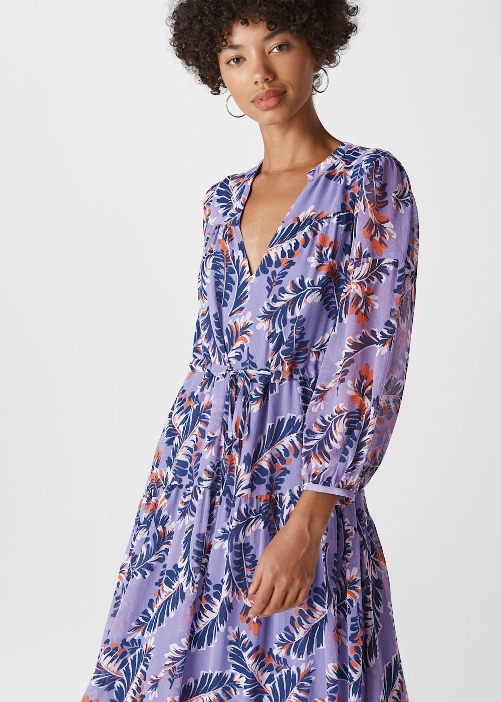 Whistles josephine wrap dress shop