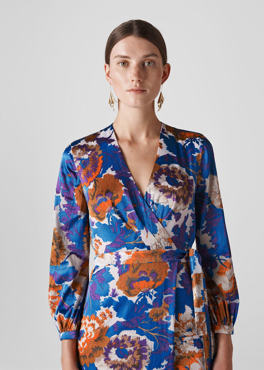 Autumn wrap dress 2025