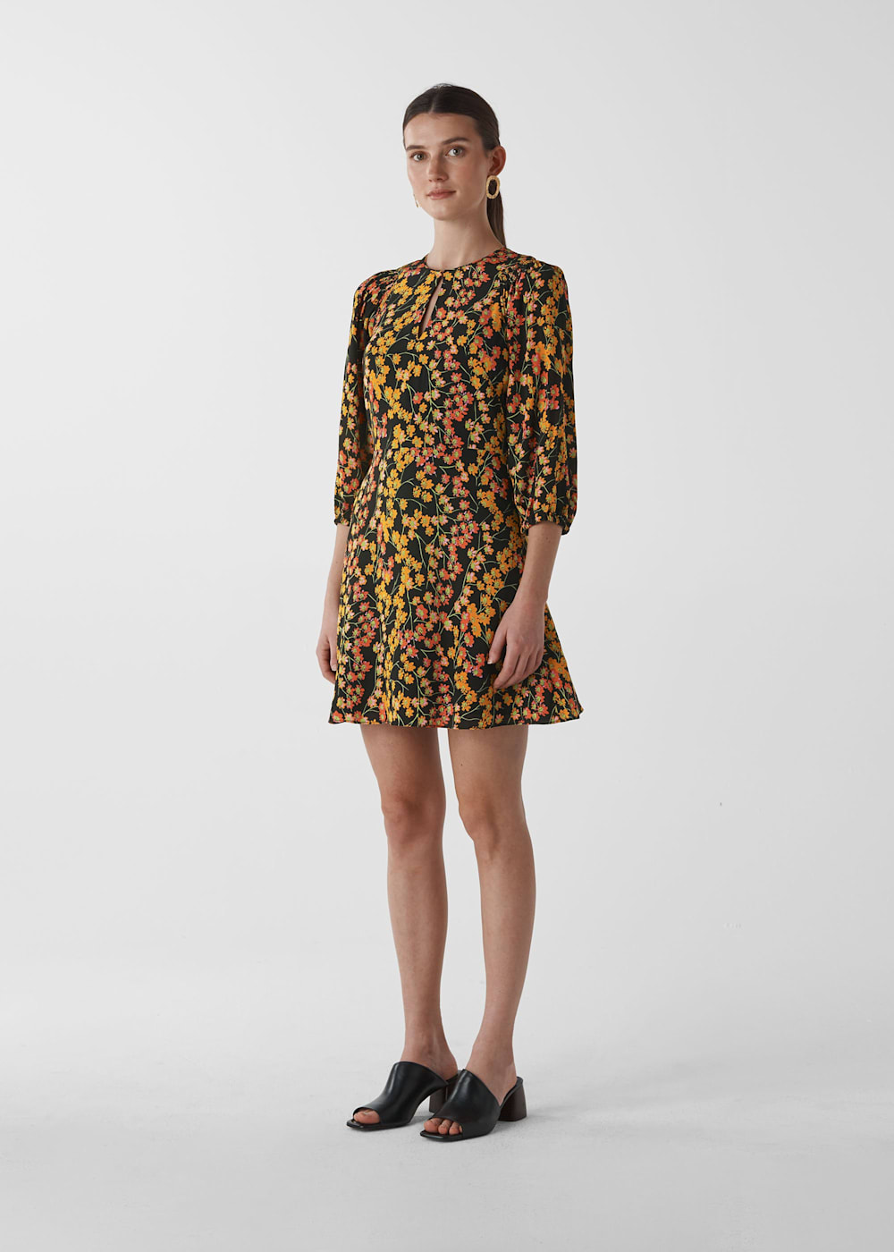 Whistles daisy print stine dress deals