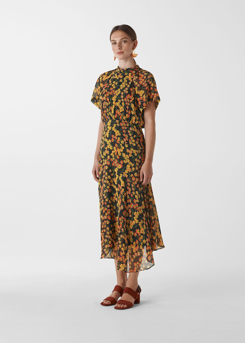Daisy print stine dress 2025