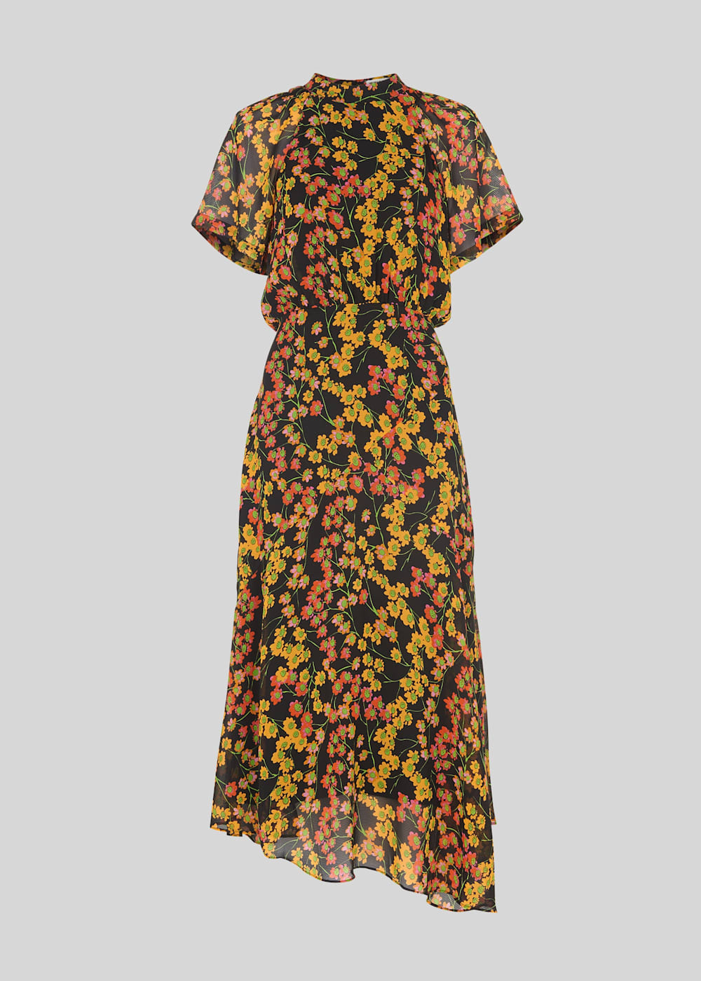 Multicolour Daisy Print Stine Dress WHISTLES Whistles UK