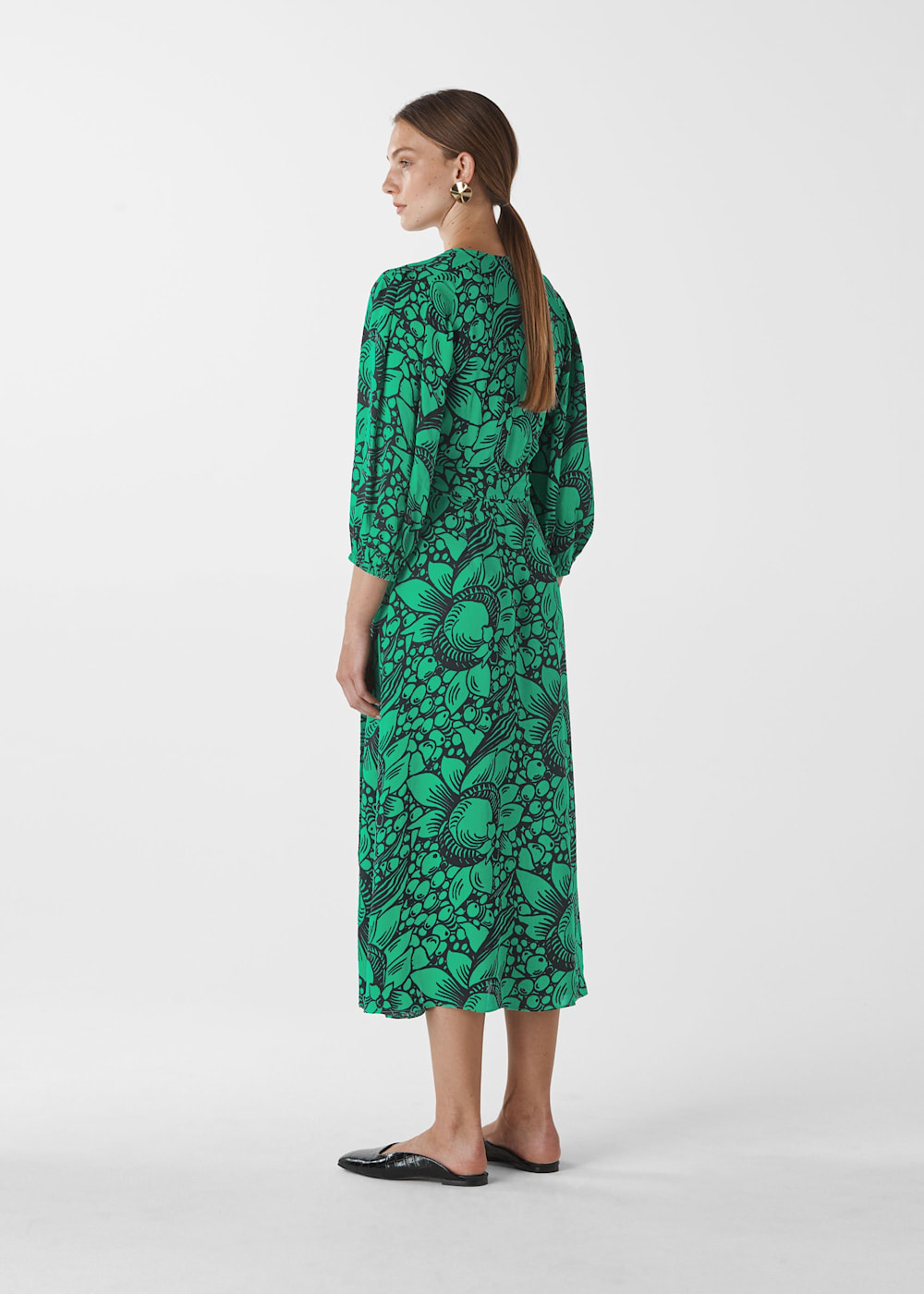 Sunflower wrap dress hotsell