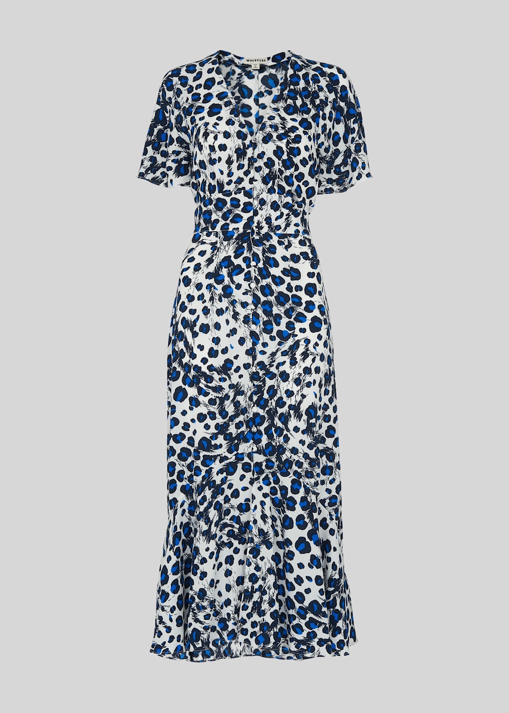 Button up leopard print dress 2025