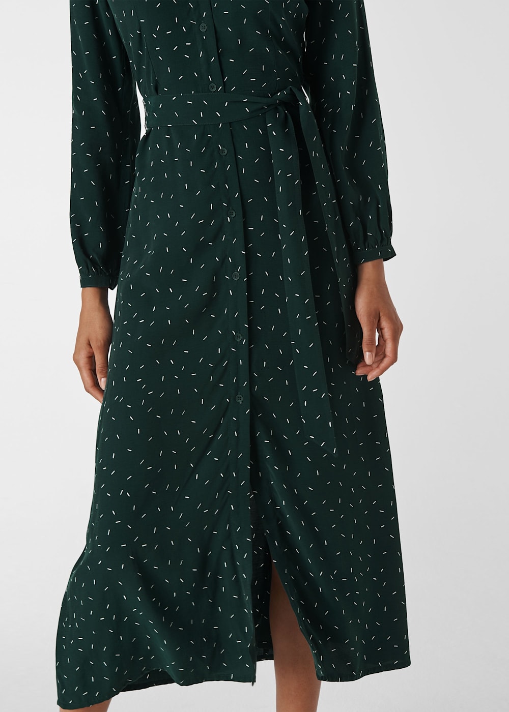 Whistles freya print shirt dress online