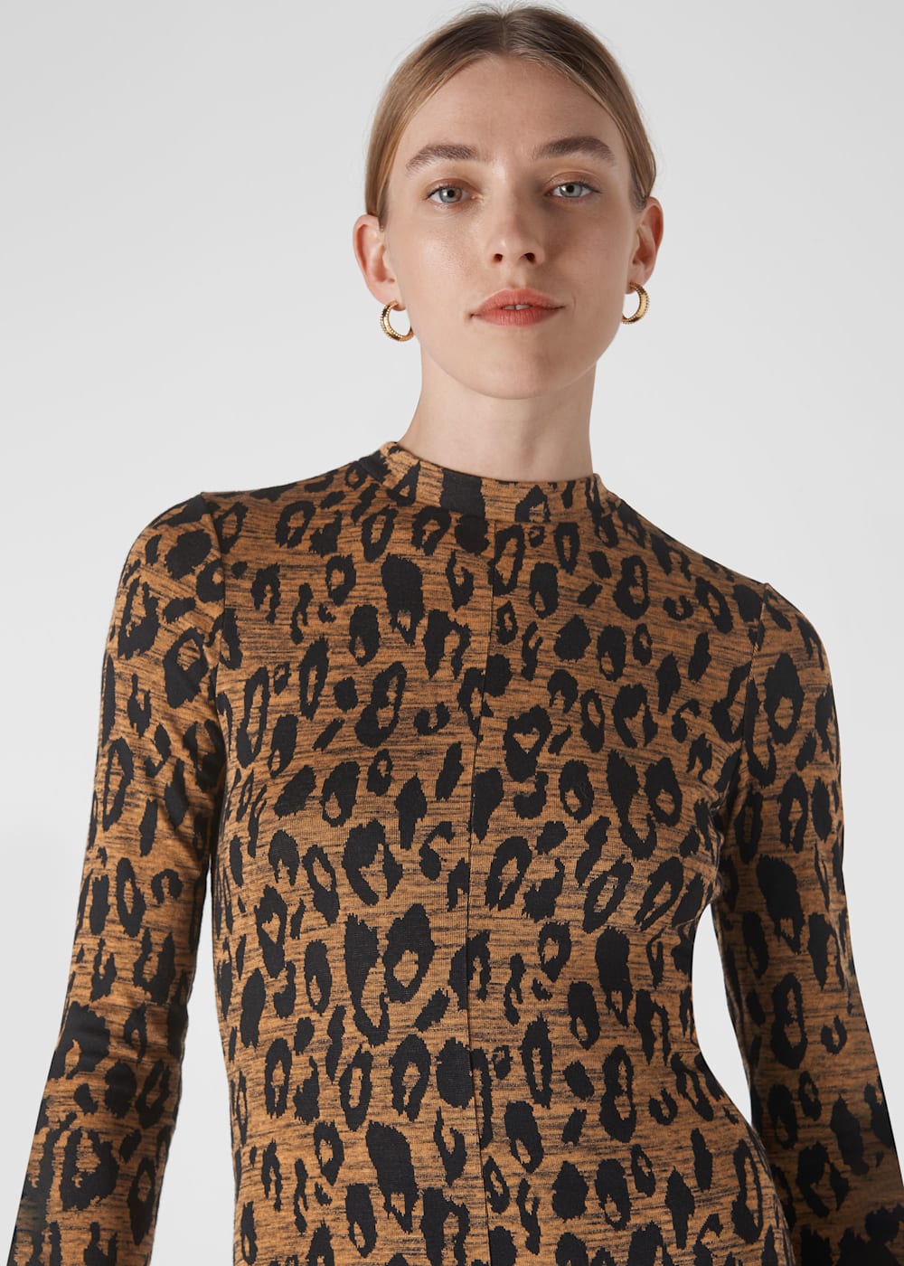 Whistles zebra print flippy dress clearance