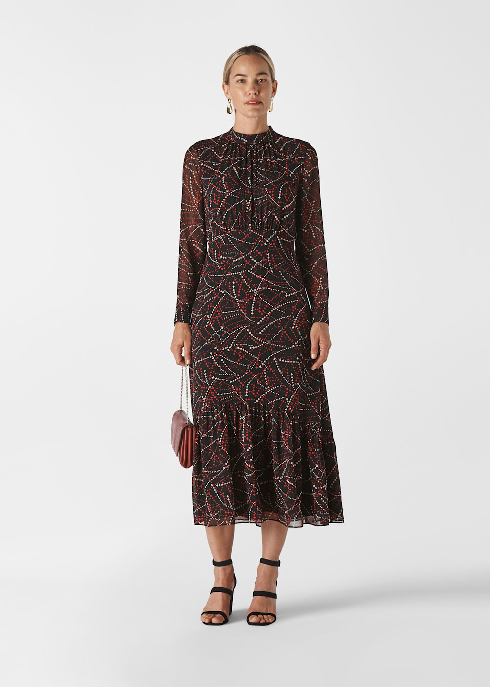 Whistles star dress on sale
