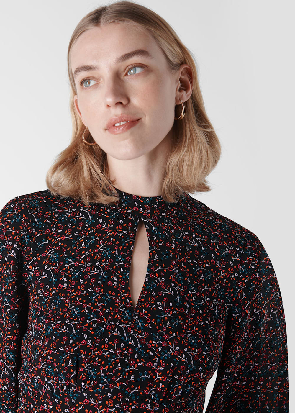 Multicolour Starflower Dress WHISTLES Whistles UK