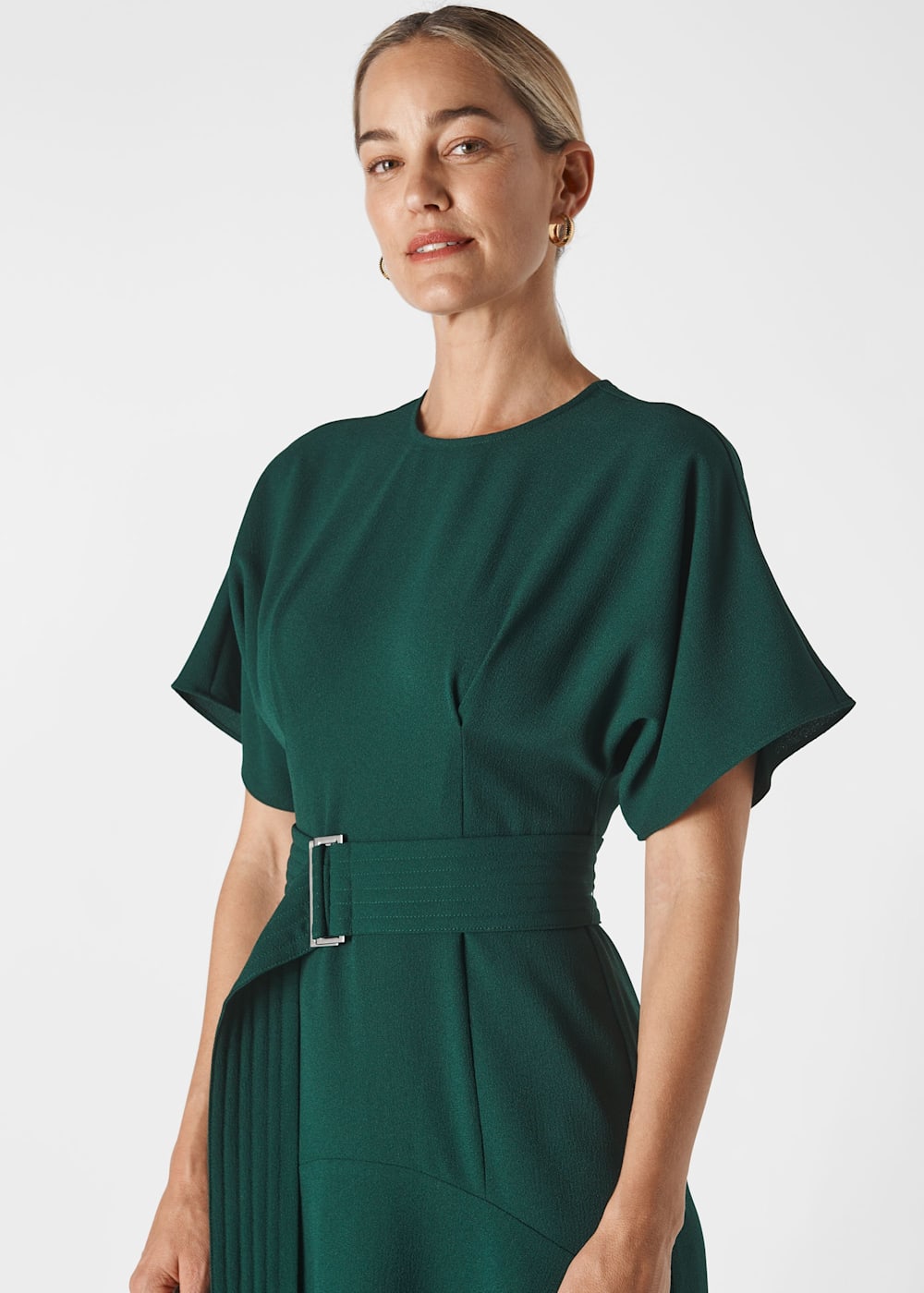 Whistles textured belted coat online