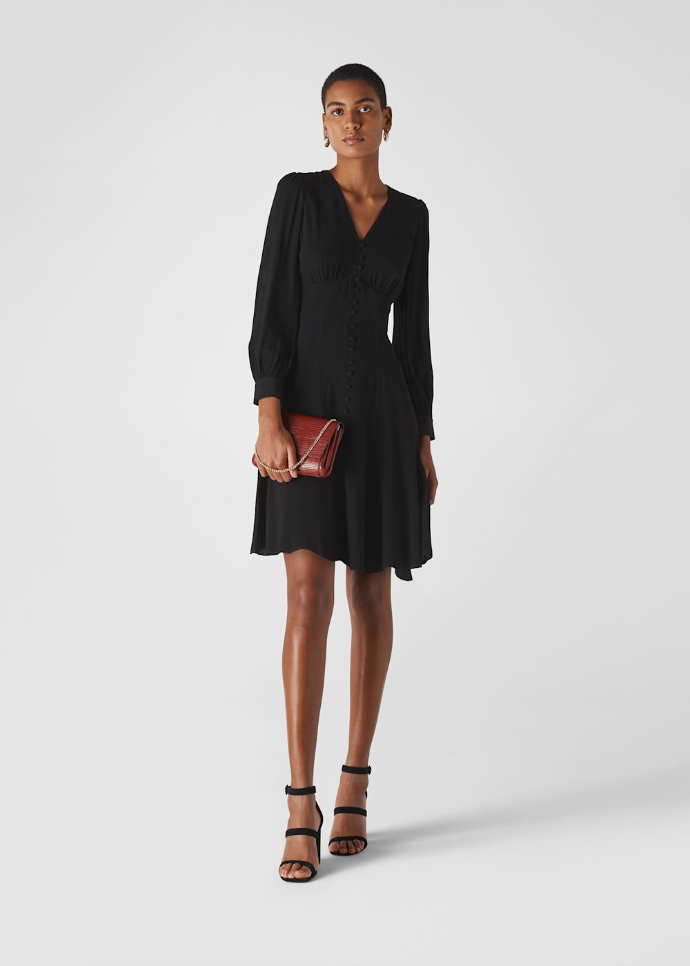 Button through dress next cheap