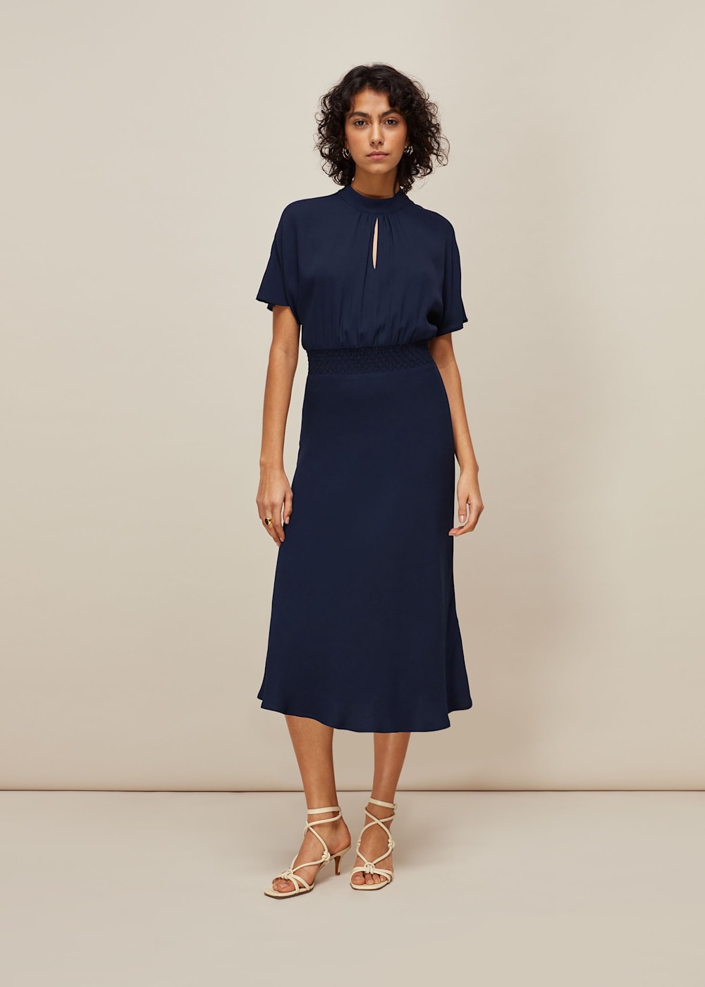 Whistles navy dress shop