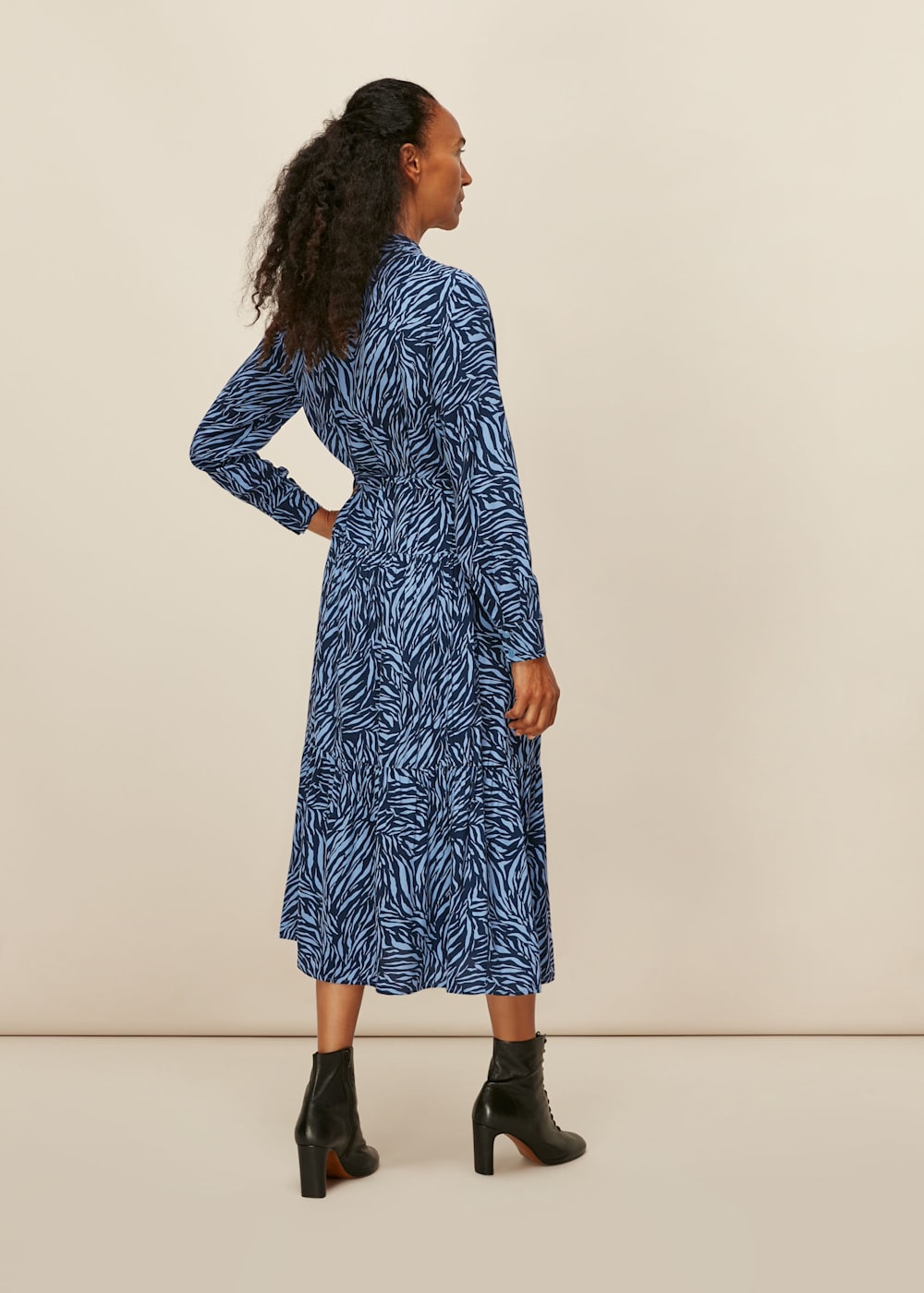 Whistles zebra print dress online