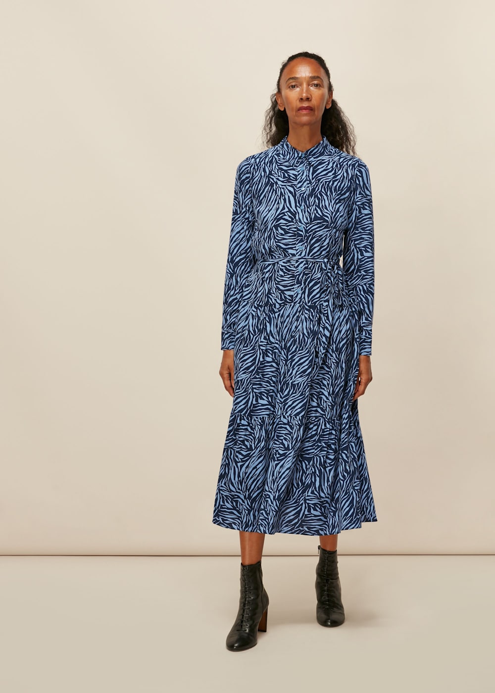Zebra print t shirt dress 2025