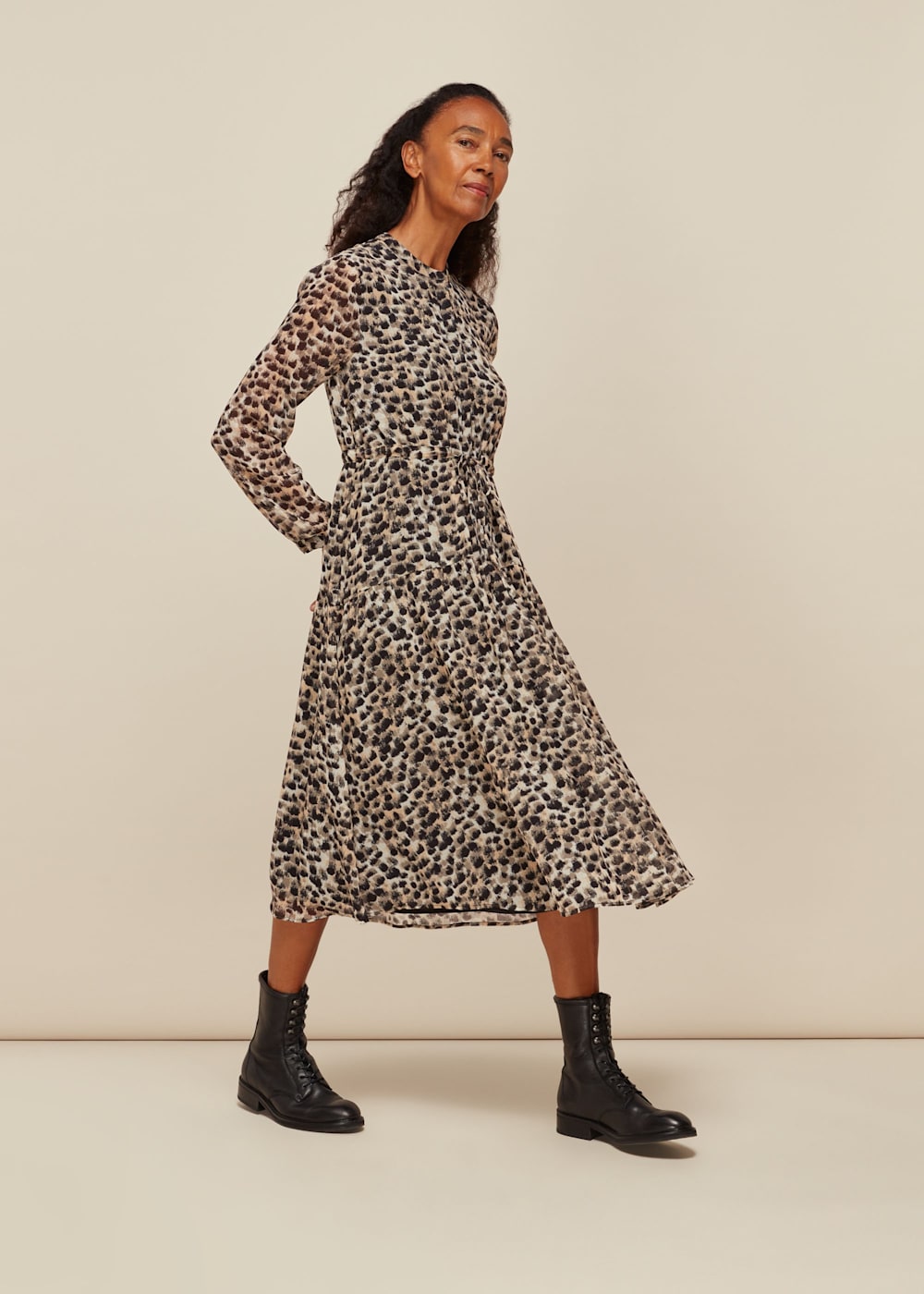 Whistles leopard print boots online