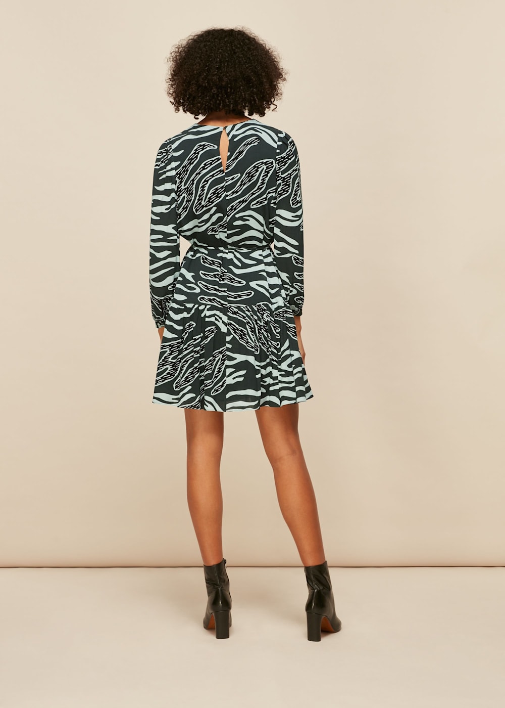 Multicolour Graphic Zebra Print Dress | WHISTLES | Whistles US | Multicolour Graphic Zebra Print Dress | WHISTLES | Whistles US |