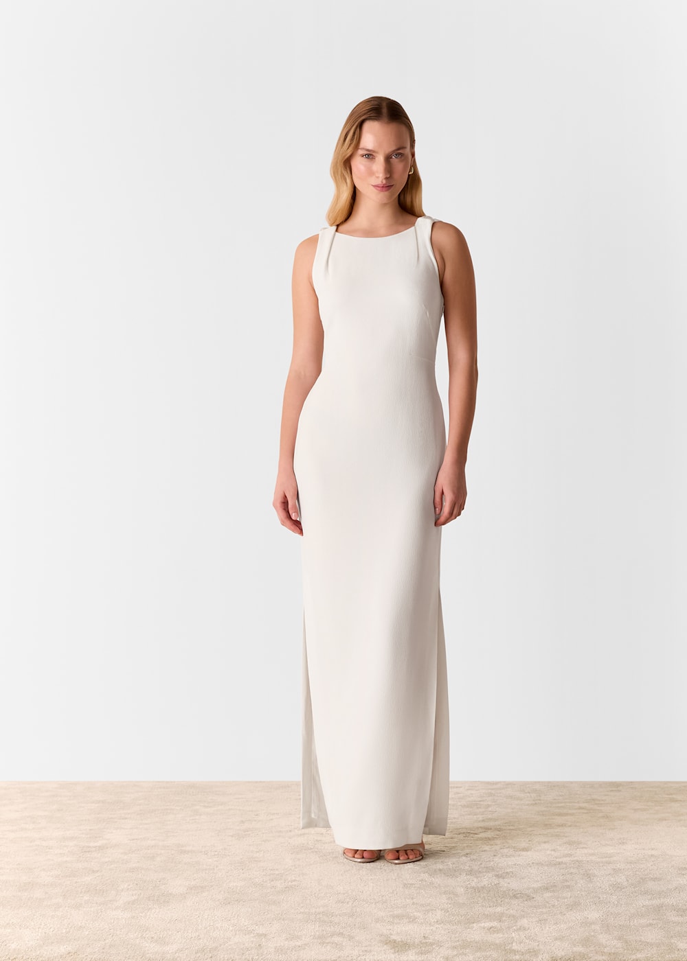 Ivory maxi dress uk new arrivals