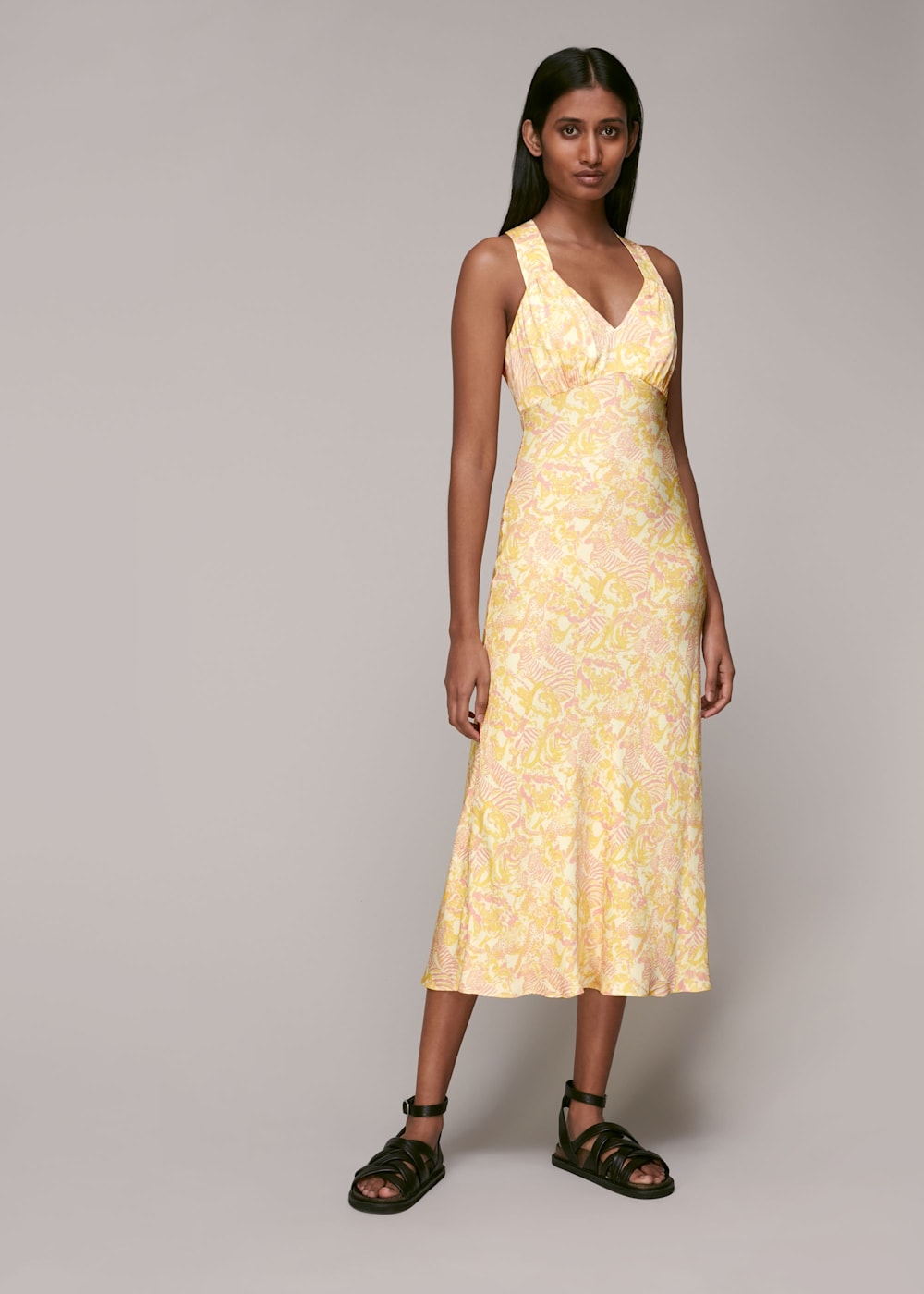 Jungle midi sundress store