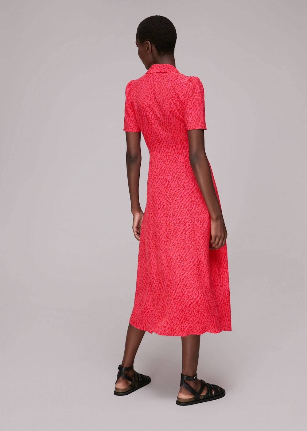 Rowan Curve Hem Texture Dress Rowan Curve Hem Texture Dress