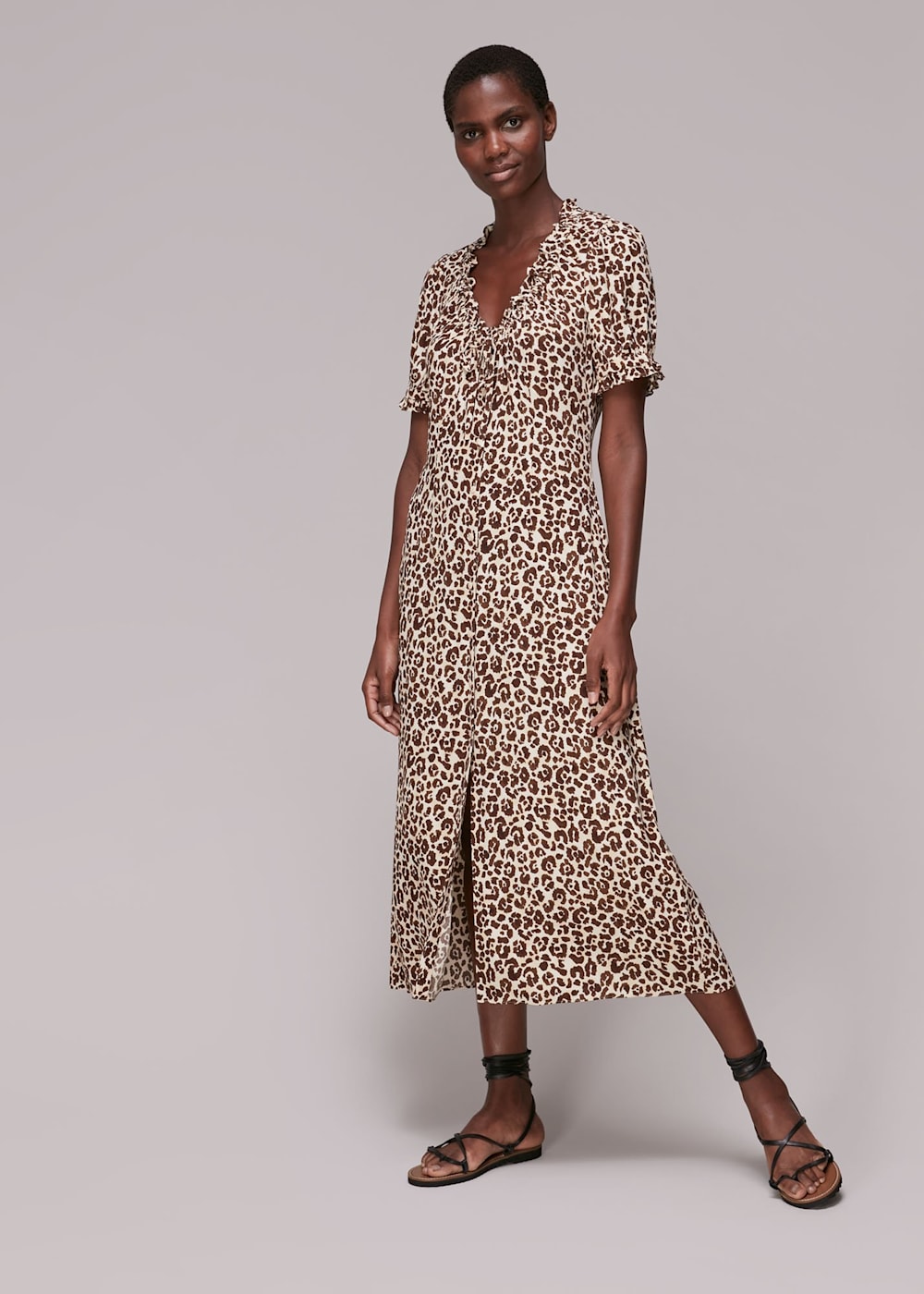 Leopard print dress near me best sale