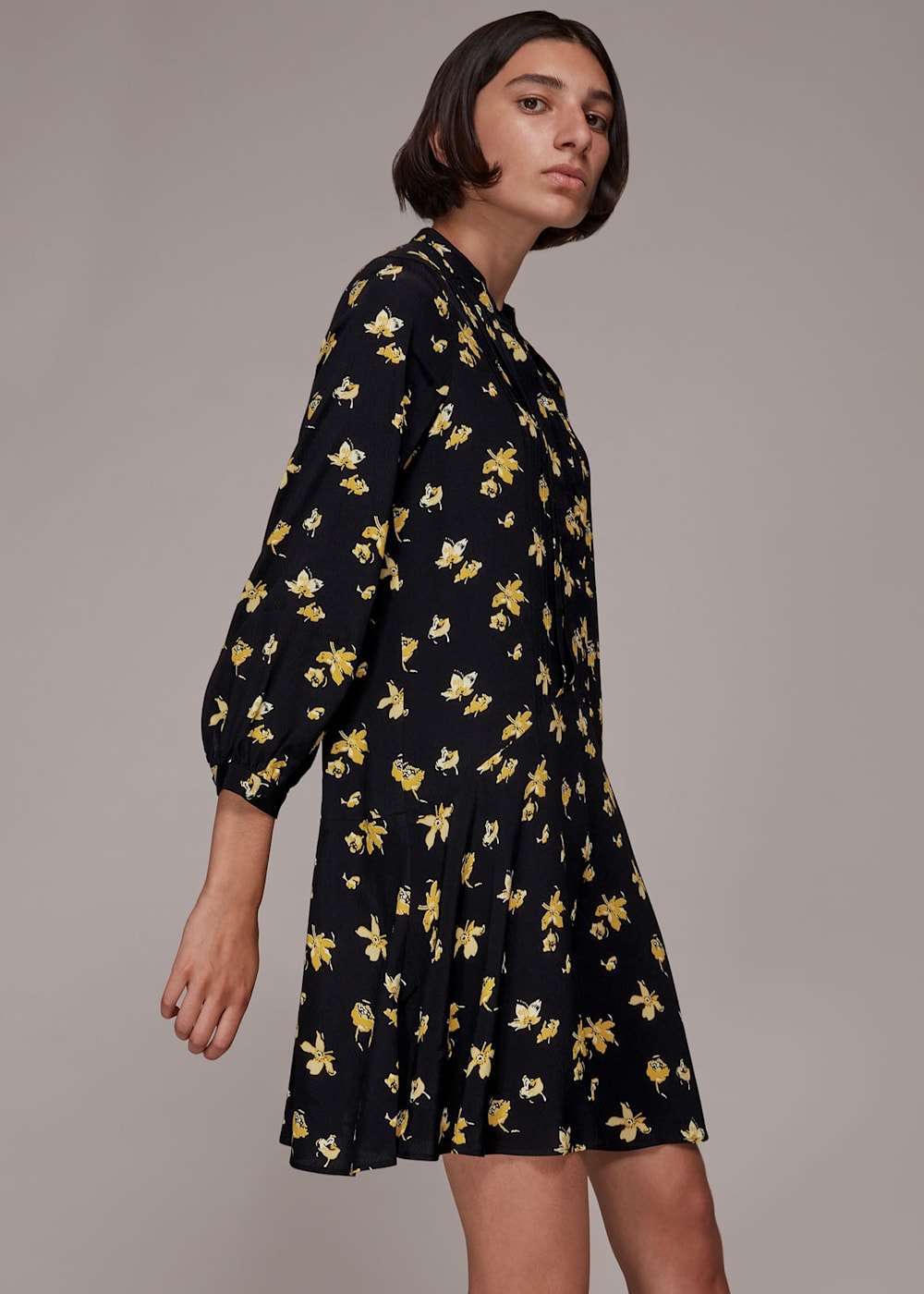 Whistles flippy dress store