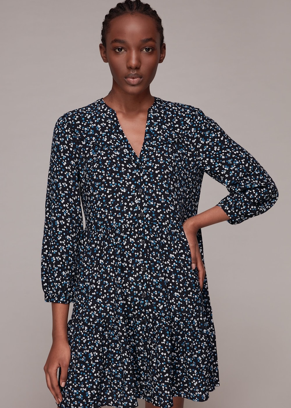 Floral and animal print dress new arrivals