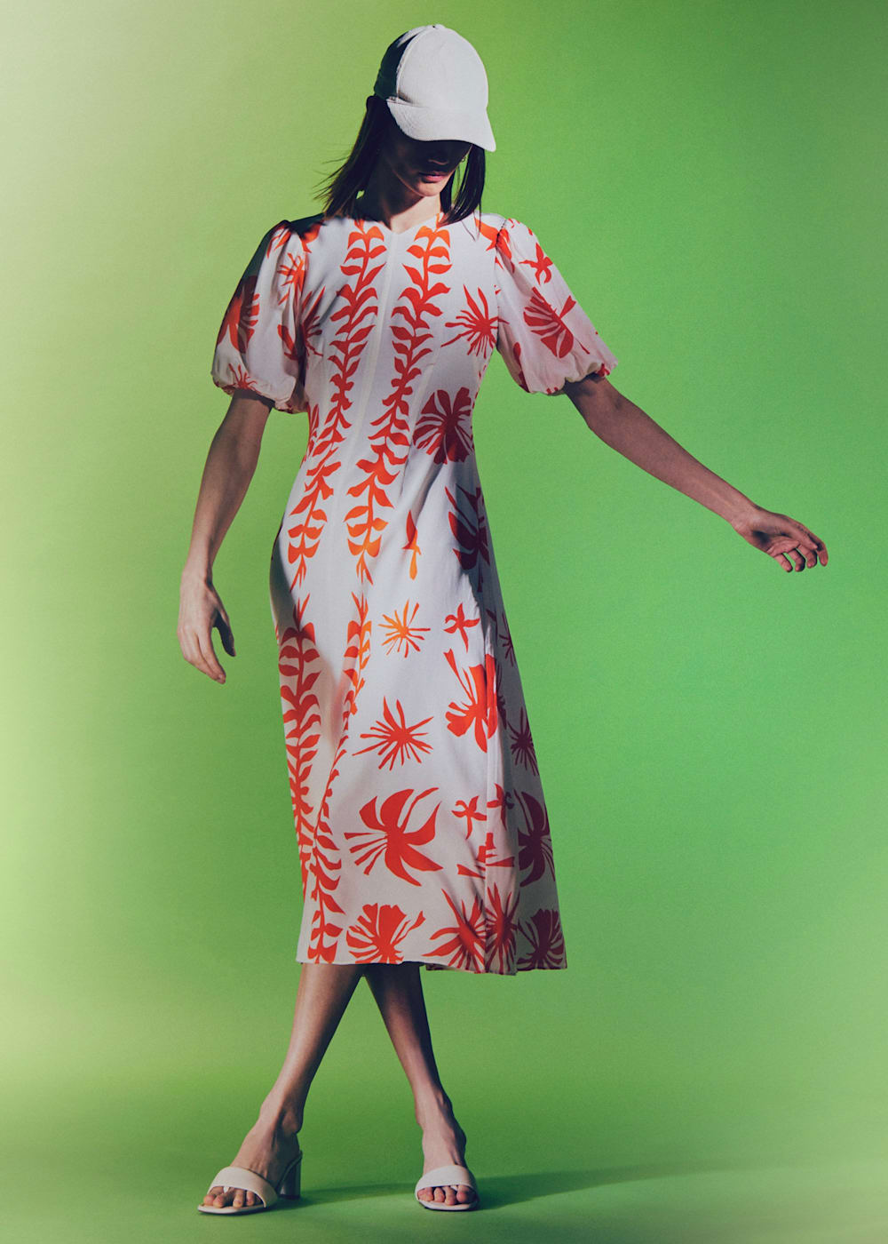 Whistles orange dress new arrivals