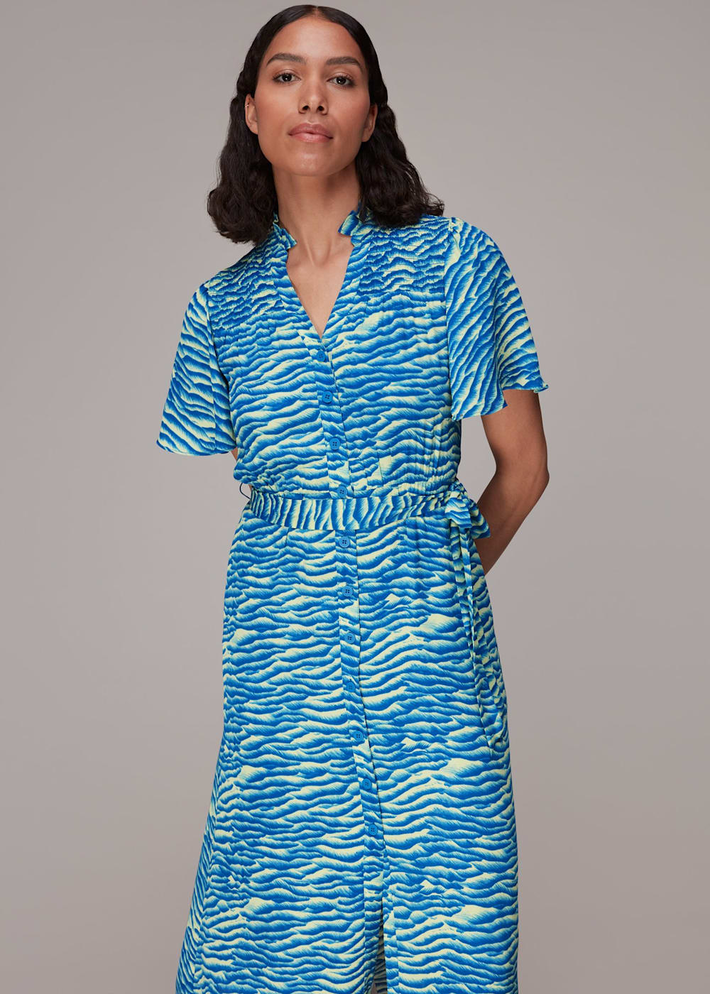 Zebra midi dress 2025