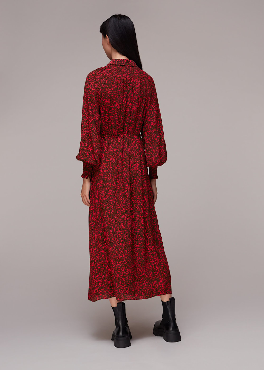 Dot shirt dress deals