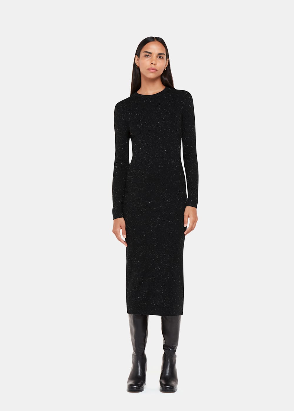 Whistles Annie Sparkle Short Knit Dress Whistles Annie Sparkle Short Knit Dress