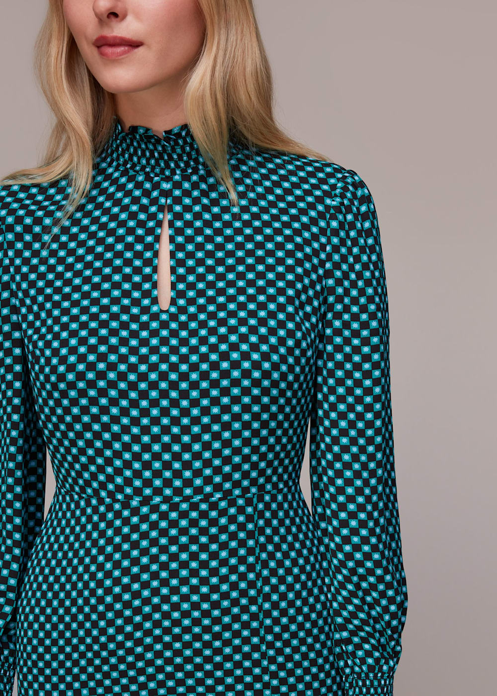 Whistles star print dress online