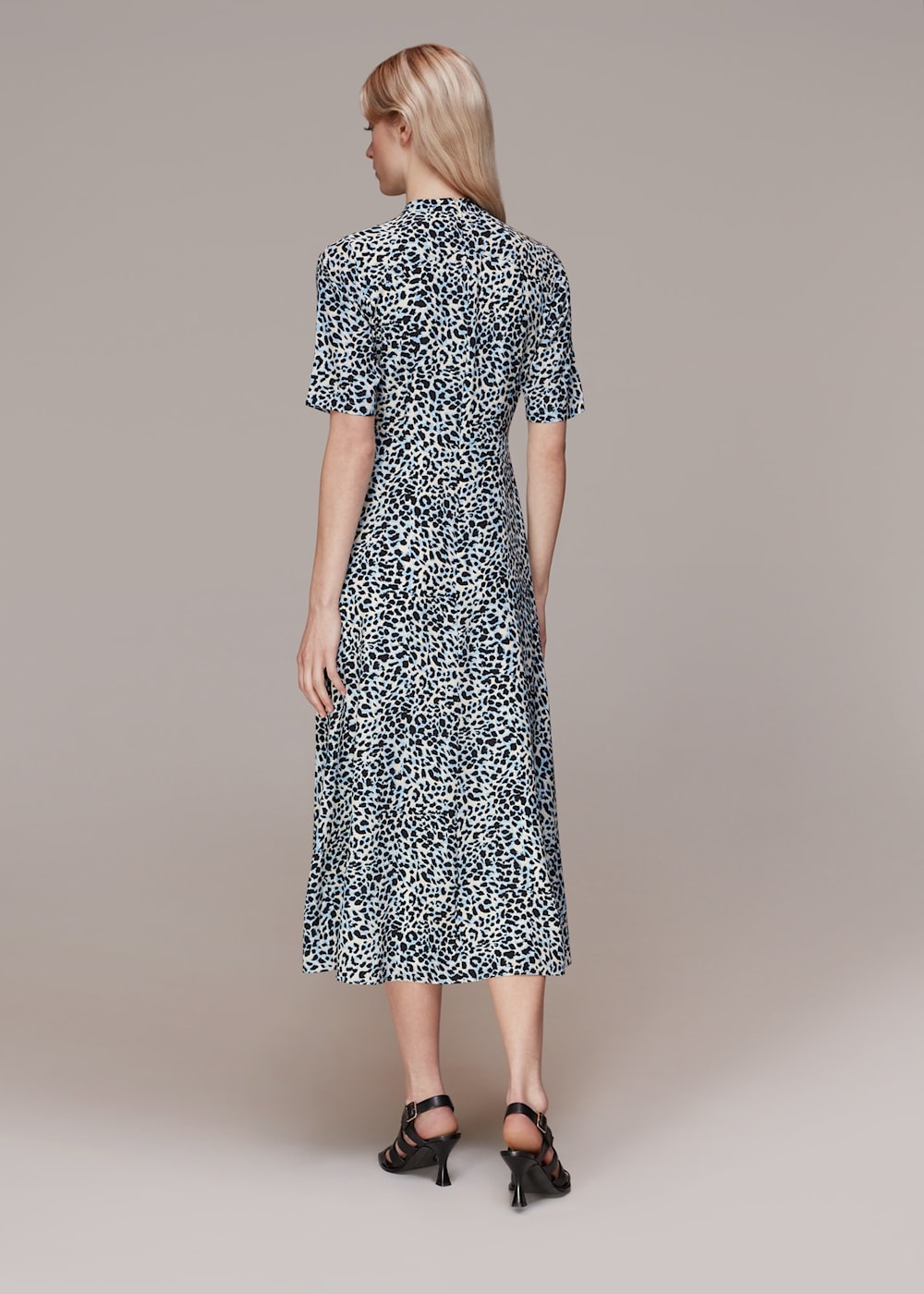 Silk cheetah dress shop