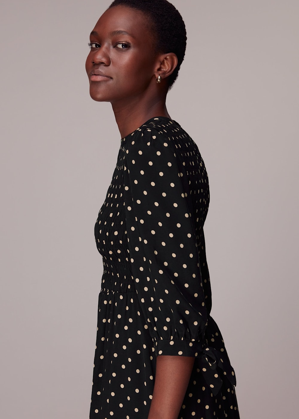 Whistles polly spot dress shop