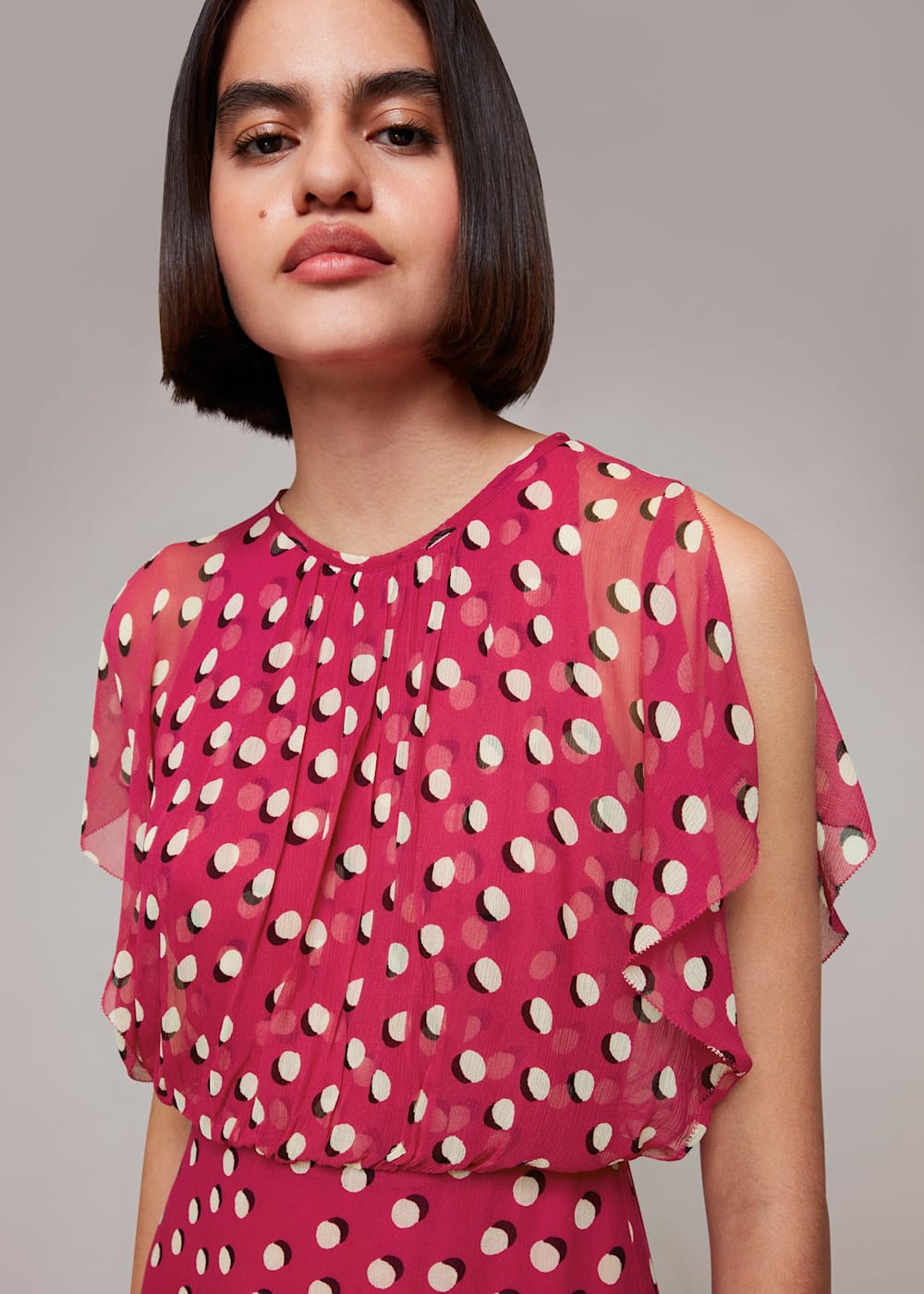 Whistles lunar spot dress online