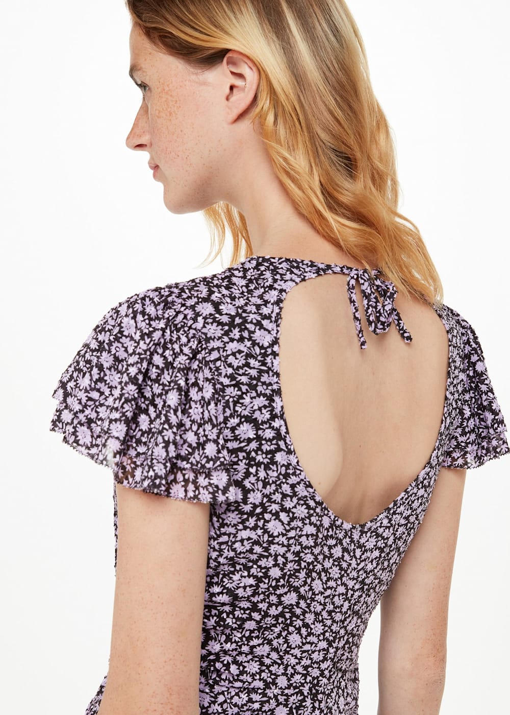 Purple daisy dress on sale